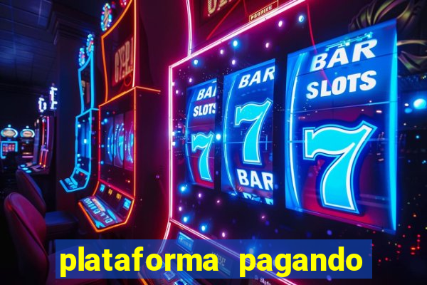 plataforma pagando muito fortune tiger